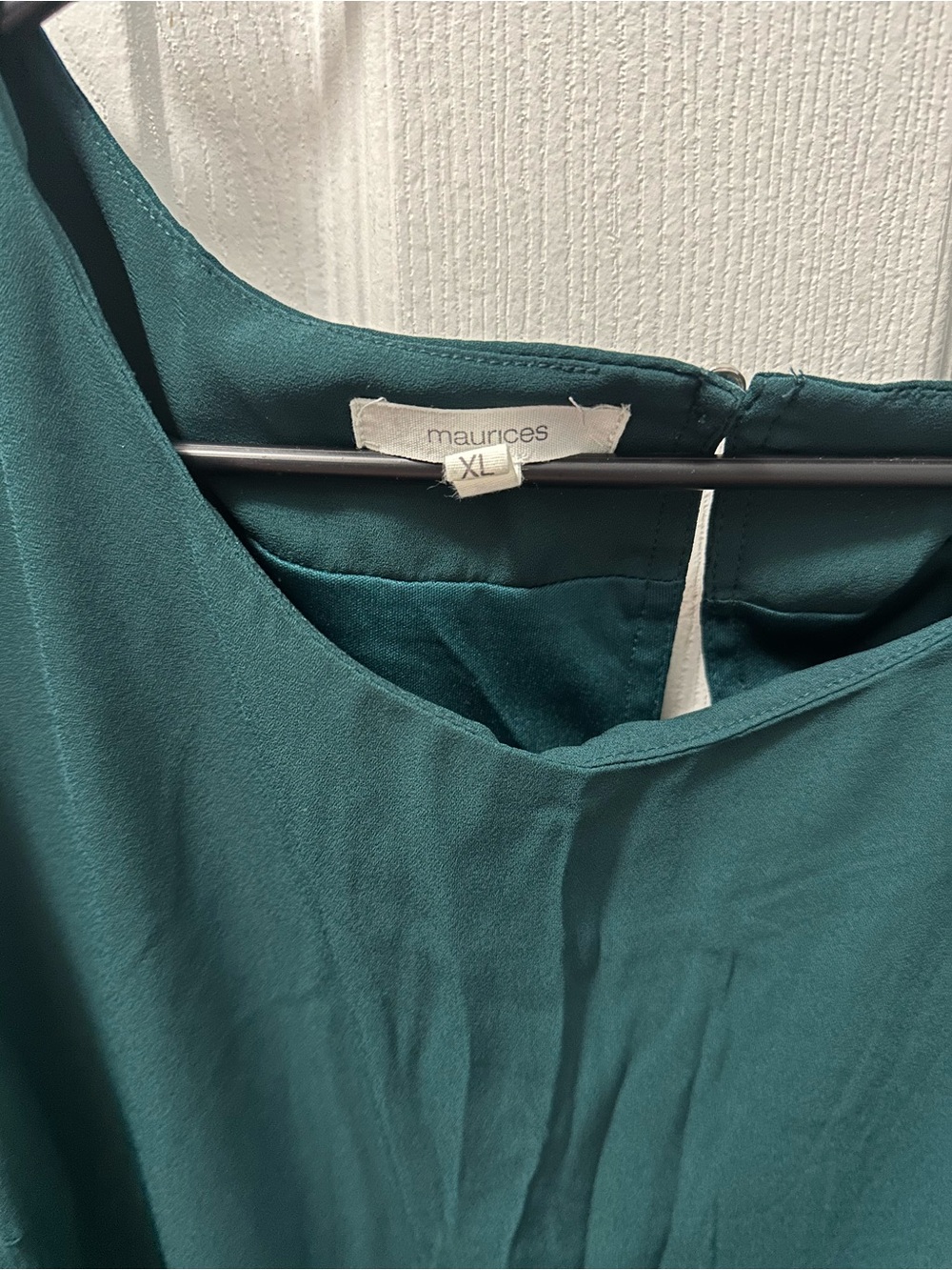 Maurices Teal Sleeveless Midi Dress - Solid Teal Shift